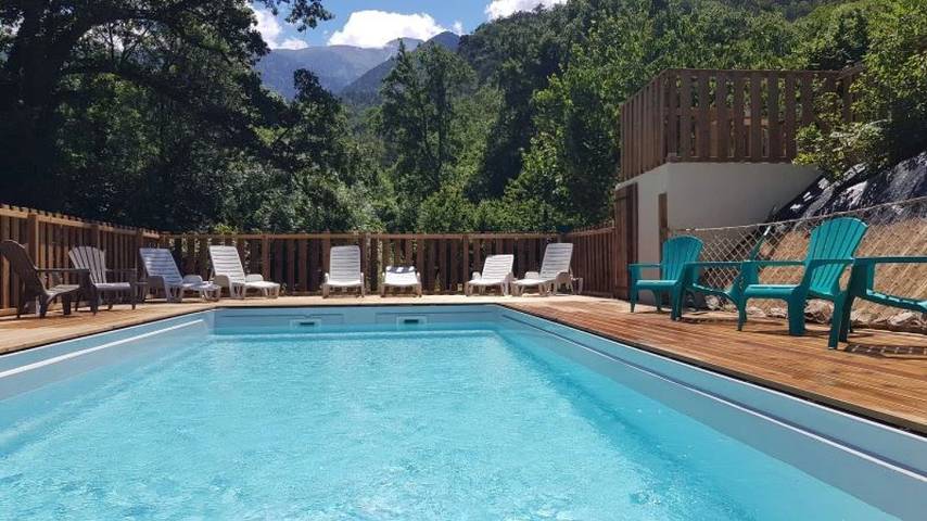 Mobil home pour 6 personnes, avec sauna à Vernet-les-Bains - 2