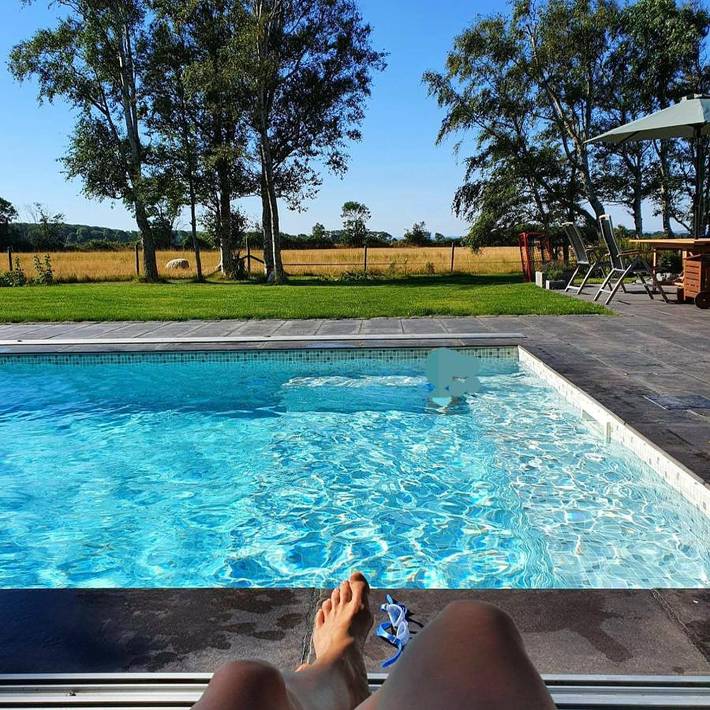 Villa für 5 Personen, mit Terrasse und Ausblick sowie Garten und Pool in Schweden