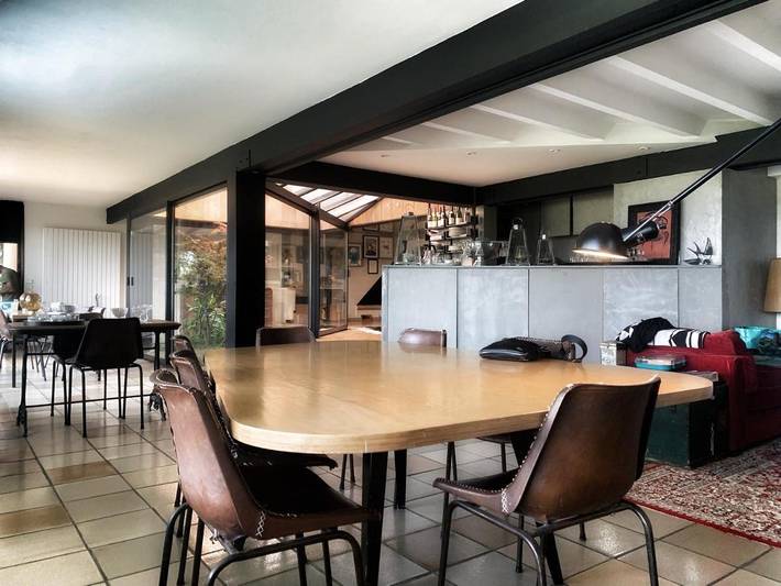 Chambre d’hôte pour 4 personnes, avec Terrasse et Jardin ainsi que Piscine et Vue à Tournon-sur-Rhône