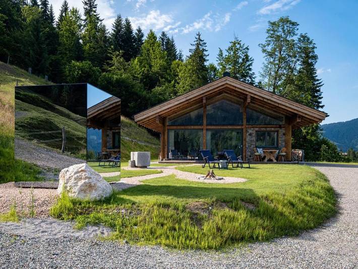 Chalet für 4 Personen, mit Sauna und Terrasse sowie Pool und Garten in Sankt Johann in Tirol