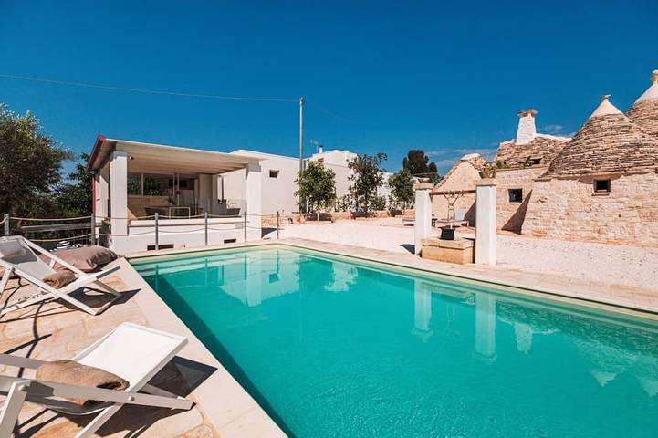 Villa con piscina per 4 persone, con sauna e piscina a Monopoli