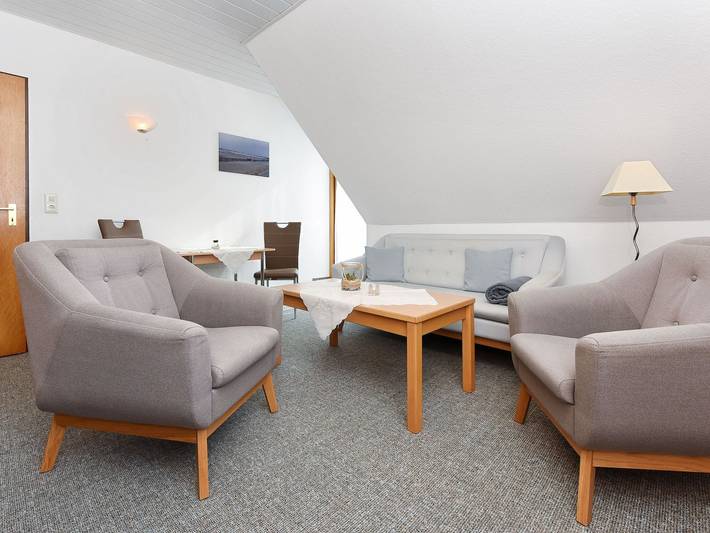 Ferienwohnung für 2 Personen, mit Garten und Balkon in Bensersiel