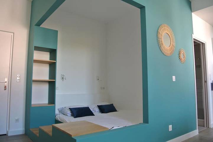 Appartamento intero, T1 Town center all on foot classified 3rd private parking lot in Saint-Jean-de-Luz, Bayonne e dintorni