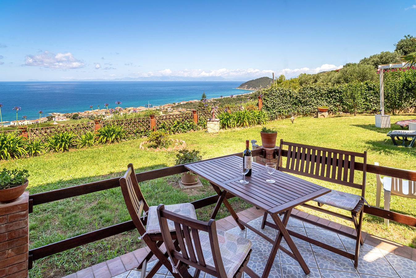 Appartement de vacances entier, Appartement de vacances pour 2 personnes avec vue in Santa Maria di Castellabate, Castellabate