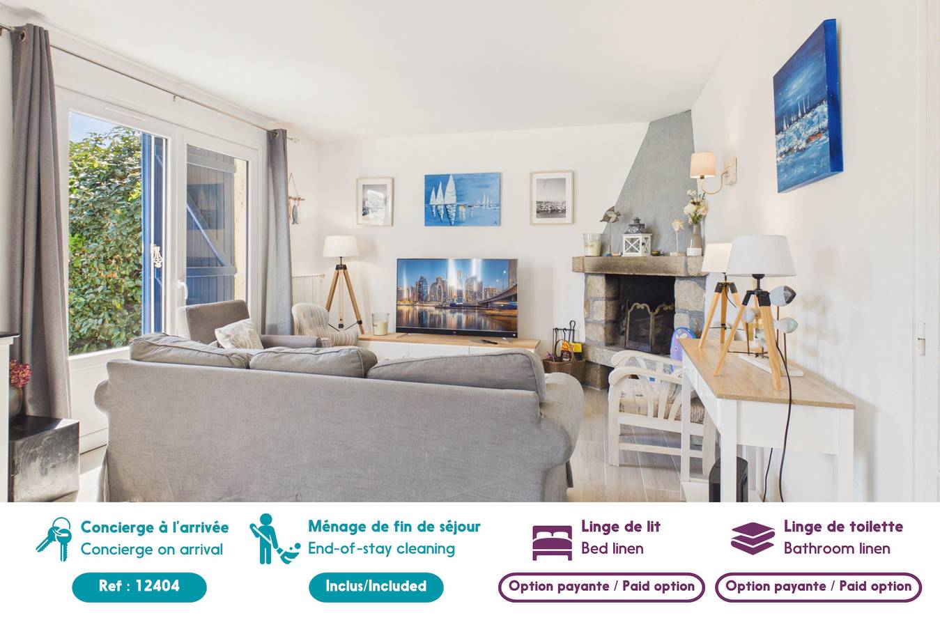 Haus für 10, 950m vom Strand in Kerjouanno, Arzon