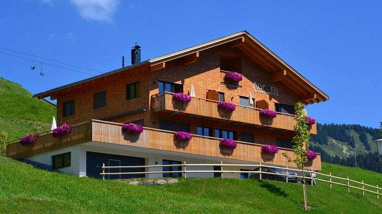 Geheel vakantieappartement, Vakantieappartement voor 4 personen met balkon in Damüls, Bregenzerwoud