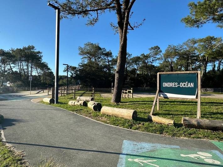 Camping pour 6 personnes, avec piscine et terrasse ainsi que jardin et sauna, animaux acceptés à Ondres - 2