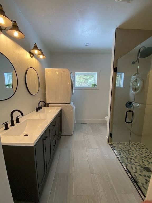 Log cabin for 14 people, with terrace in Glacier National Park