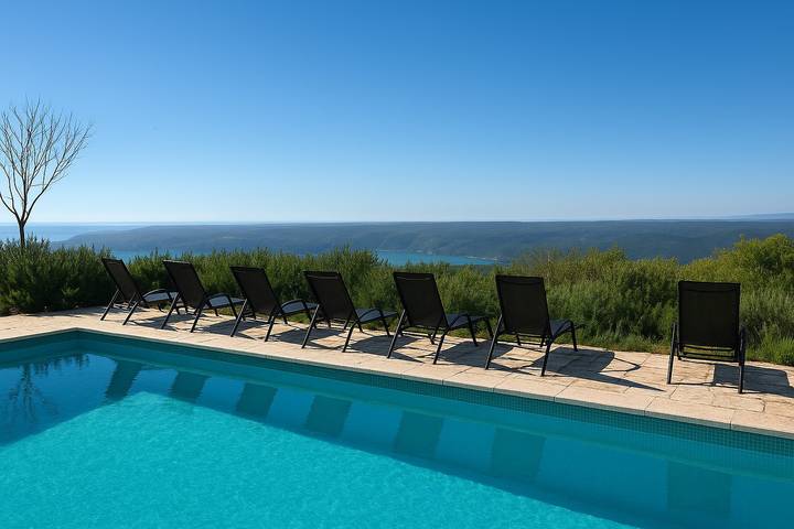 BnB für 8 Personen, mit Balkon/Terrasse und Pool in Istrien