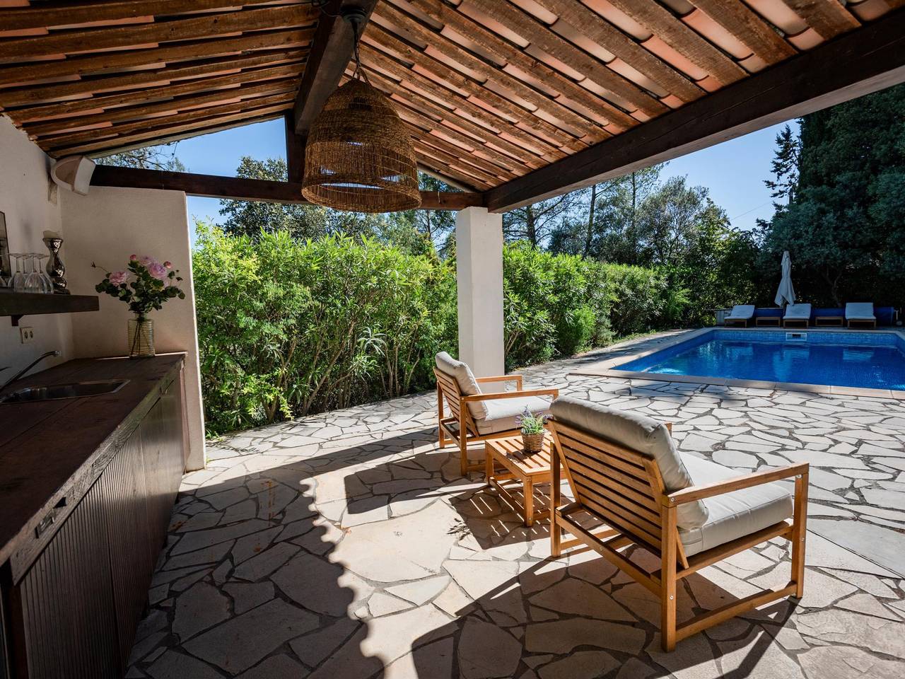 Lovely Provençal holiday home with swimming pool in Lorgues, Region de Draguignan