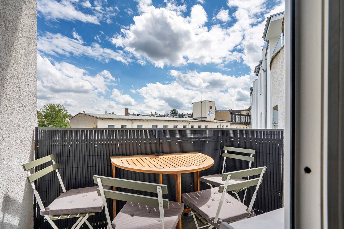 Apartamento entero, Apartamento 'Ferienwohnung Chemnitz City' con balcón y Wi-Fi in Chemnitz, Chemnitz (region)