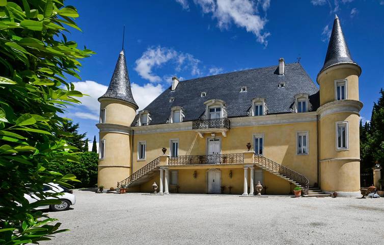 Maison de vacances pour 20 personnes, avec piscine et terrasse ainsi que sauna et jardin, animaux acceptés dans le Gard - 3