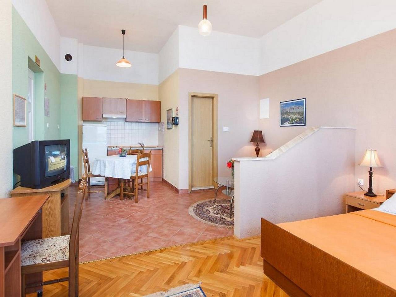 Apartamento entero, Summerheaven Apartments - Standard Studio Apartment with Balcony and Sea View in Podgora, Rivera de Makarska