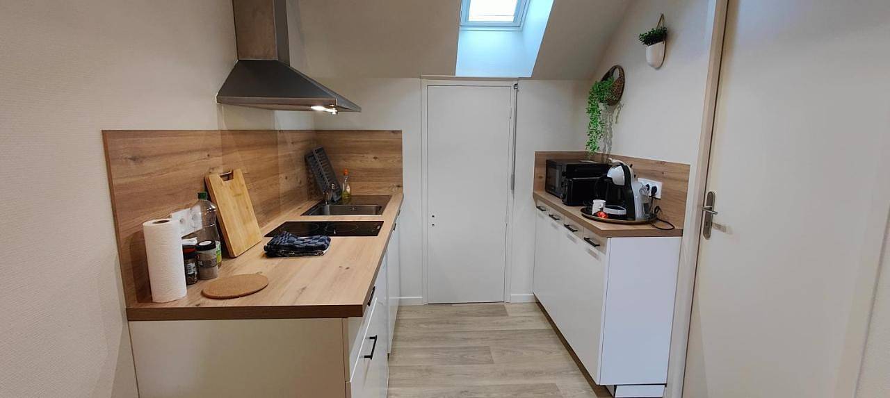 Appartement entier, Votre Refuge Urbain Logement Complet pour Étudiants et Pros in Fougères, Fougères-Vitré