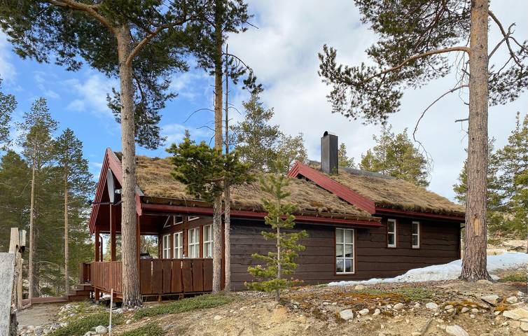 Ferienhaus für 10 Personen mit Garten in Lesja