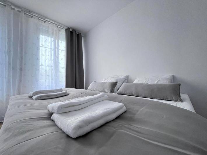 Maison de campagne pour 2 personnes, avec vue ainsi que jardin et piscine à Trie-Château - 3