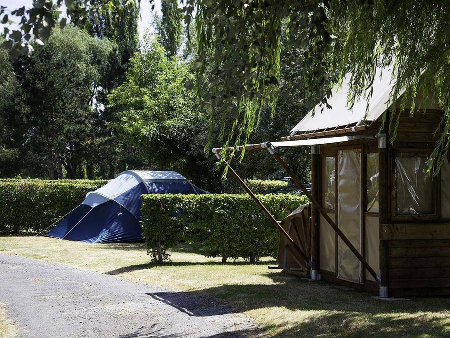 Camping Du Lac Terre d'Auge - Tienda de lona y madera 2 personas - Tienda vivac (sólo ciclistas) in Sainte-Famille-en-Auge, Lisieux (Região)
