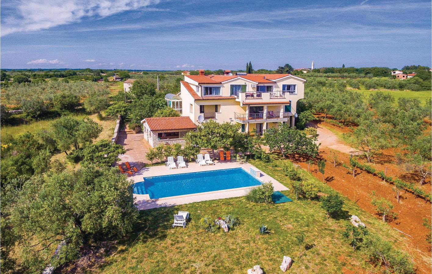 Ganze Ferienwohnung, Ferienwohnung für 4 Personen mit Terrasse in Vodnjan, Südküste Istrien