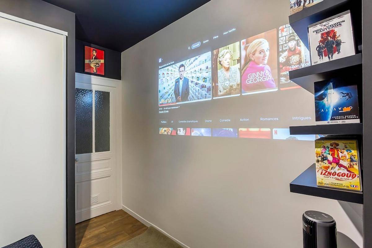 Appartement entier, Splendid T3 - Bohemian - with Cinema Room in Oullins, Lyon et ses environs