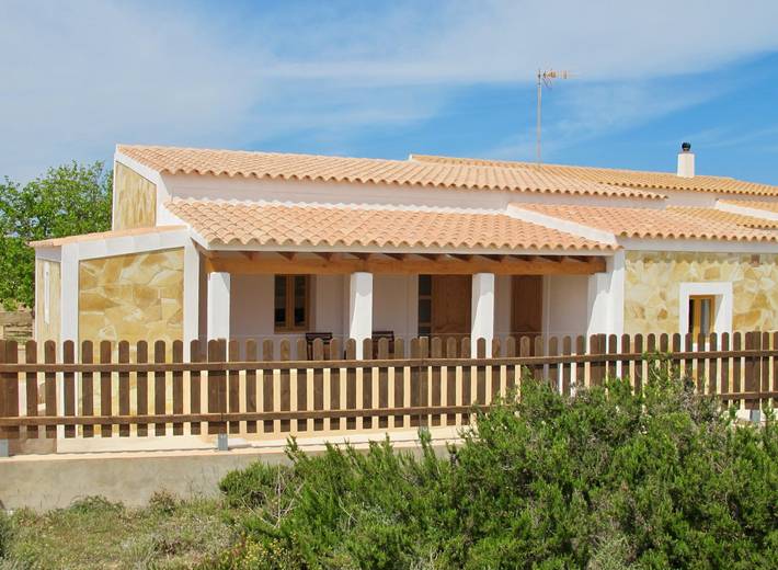 Bungalow für 4 Personen, mit Garten und Terrasse auf Formentera - 2