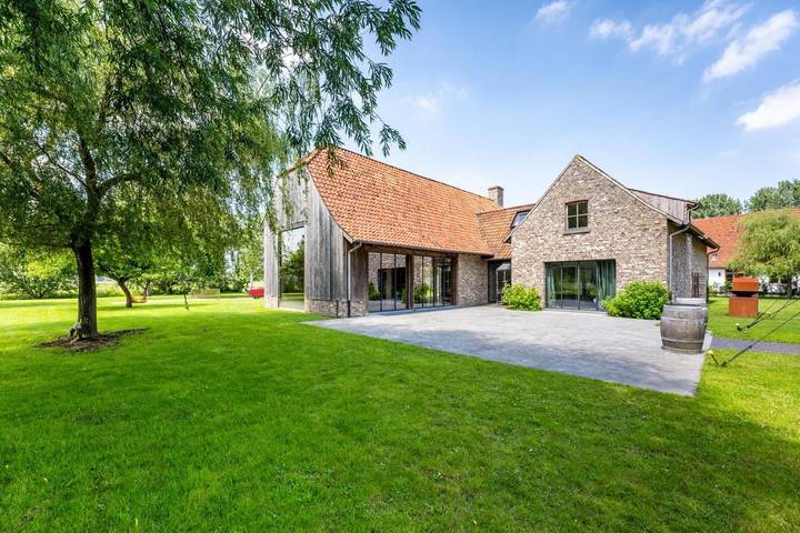 Maison de vacances pour 6 personnes, avec Terrasse ainsi que Jardin et Vue à Oostkamp