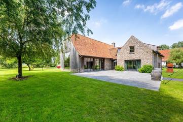 Gîte pour 2 personnes, avec vue ainsi que terrasse et jardin à Oostkamp