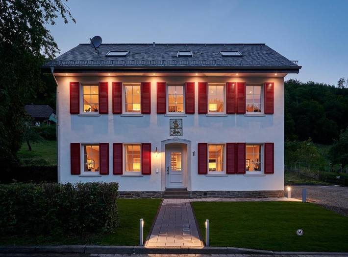 Ferienhaus für 2 Personen, mit Balkon und Terrasse sowie Garten und Ausblick
