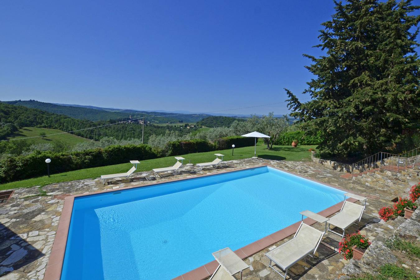 Geheel appartement, La Badia 3 in Tavarnelle Val di Pesa, Barberino Tavarnelle