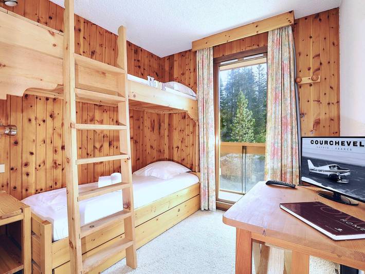 Studio für 2 Personen, mit Ausblick in Courchevel
