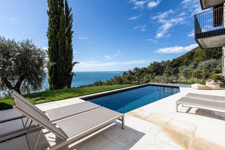 Bauernhof für 5 Personen, mit Seeblick und Garten am Gardasee - 3