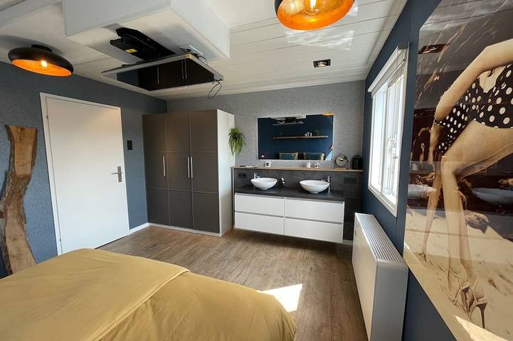 Hauseboot \" Poellodge Xl\" , nähe Amsterdam. in Aalsmeer, Nordholland