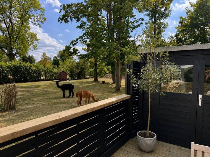 Ferienhaus für 4 Personen, mit Whirlpool und Terrasse sowie Sauna in Huy
