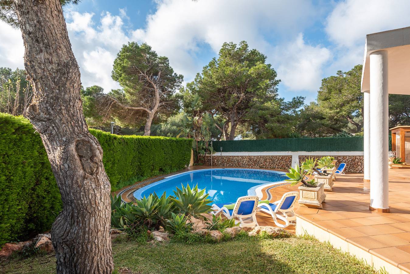 Villa Moll Moll in Cala Blanca, Ciutadella
