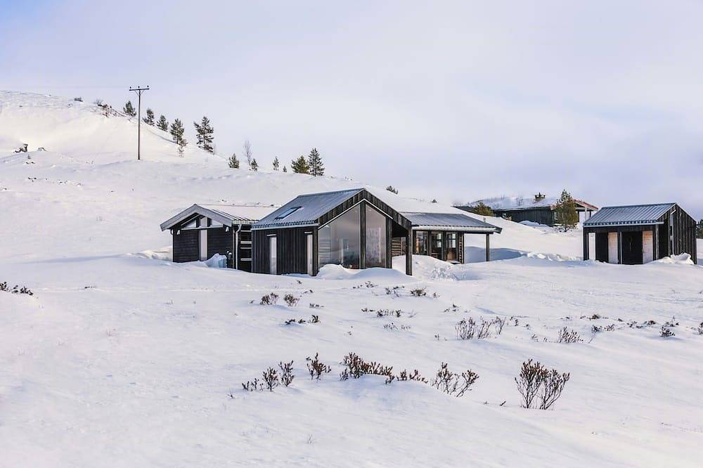 Architektonisch gestaltet im Rondane-Nationalpark in Høvringen, Sel