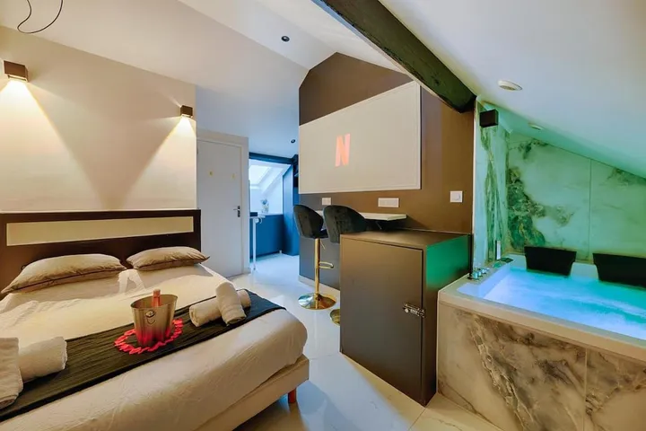 Ferienwohnung für 2 Personen, mit Whirlpool - 1