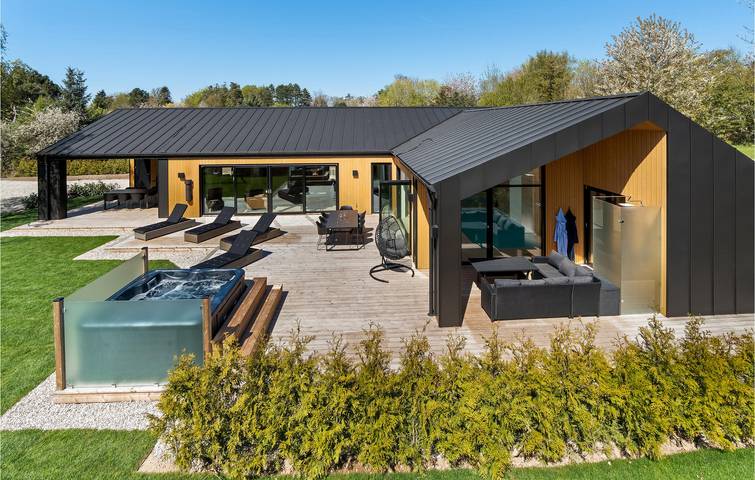 Casa vacanza per 14 persone con terrazza in Udsholt Strand, Costa del Kattegat
