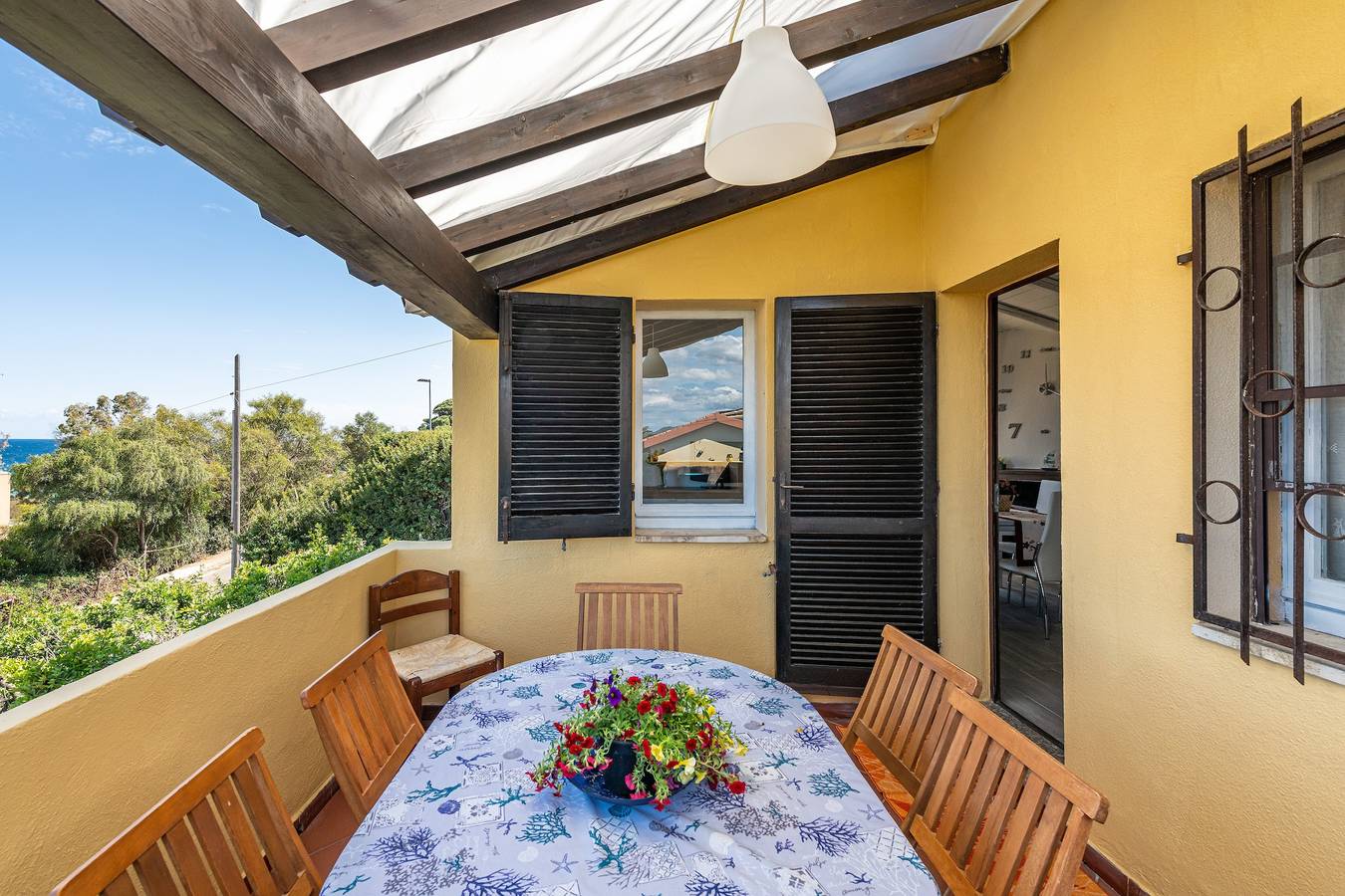 Ferienhaus 'Seb Beach' nahe am Strand mit Terrasse, Garten und Wlan in Costa Rei, Muravera