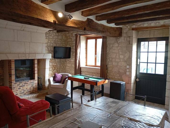 Location de vacances pour 10 personnes, avec Terrasse ainsi que Jardin et Vue à Aubigné-Racan