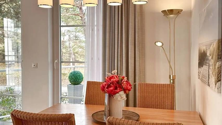 Ferienwohnung für 4 Personen, mit Balkon und Garten sowie Pool und Sauna im Stettiner Haff - 3