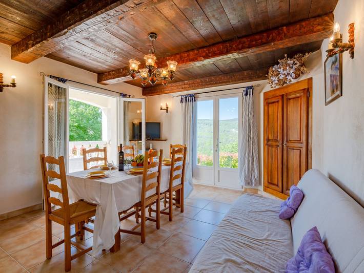 Ferienwohnung für 6 Personen, mit Terrasse und Garten sowie Seeblick und Ausblick in der Verdonschlucht - 3