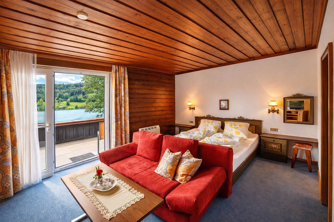 Ganze Ferienwohnung, Apartment Seeblick 33 m² in Seeboden, Bezirk Spittal an der Drau