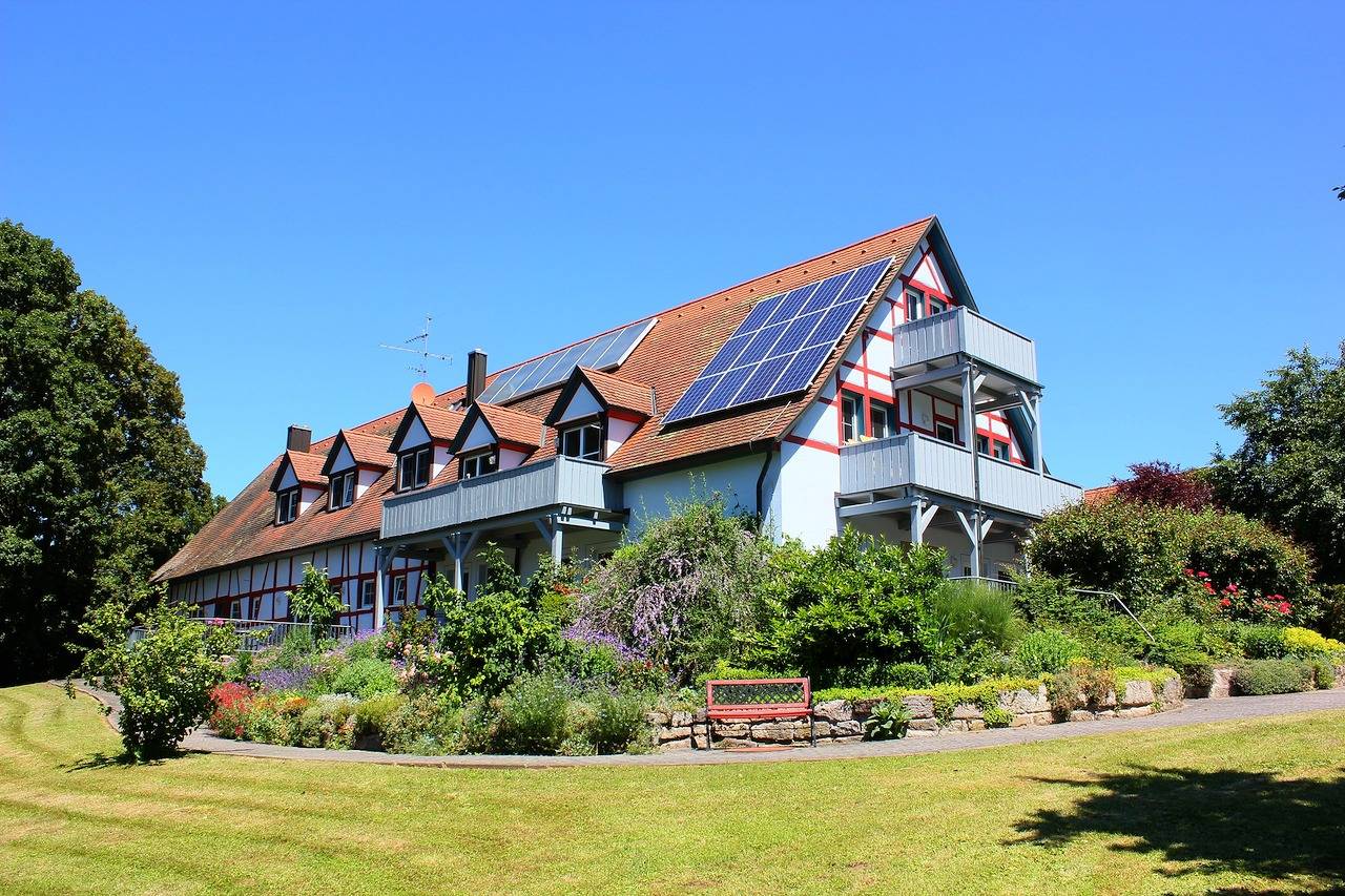 Pension im Vorhof - Ferienwohnung "Rosmarin" (50qm) für vier Personen in Windelsbach, Taubertal