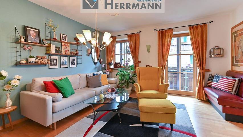 Ferienwohnung für 2 Personen, mit Balkon am Forggensee