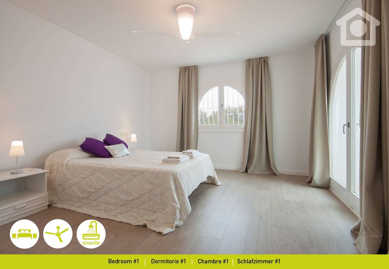 Villa für 10 Personen mit Terrasse in el Baladrar - Punta Estrella, Teulada (Spanien)