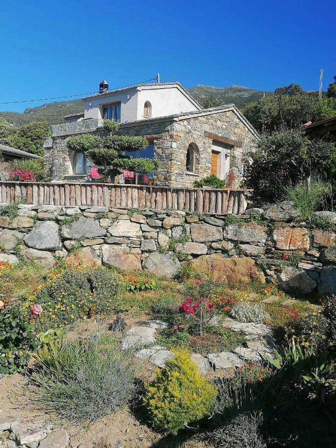 Maison de charme avec piscine privée in Pino, Cap Corse