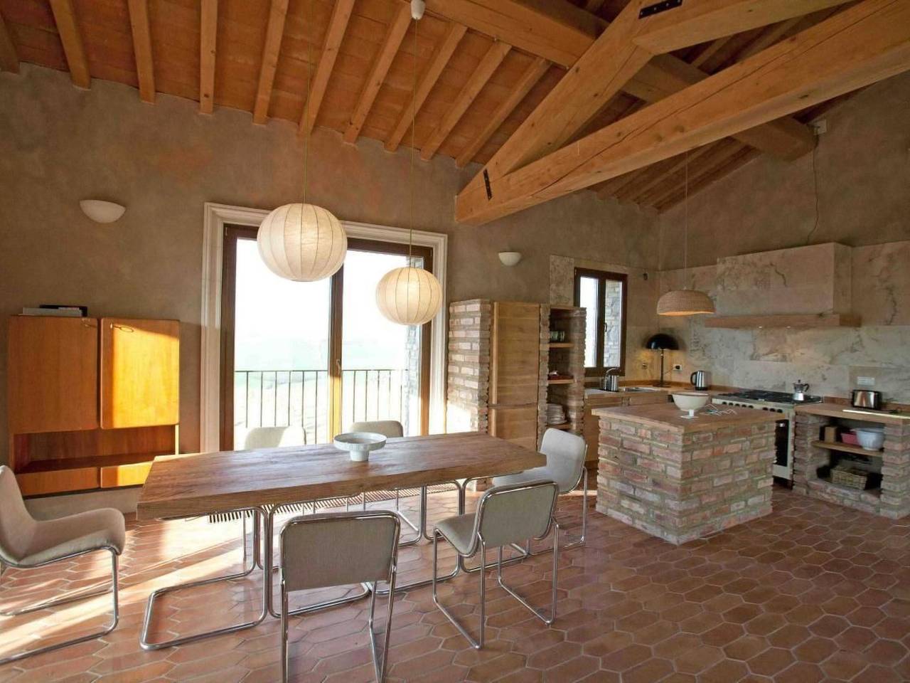 Geheel appartement, "Villa Forma" mit Gemeinschaftspool in Volterra, Provincie Pisa