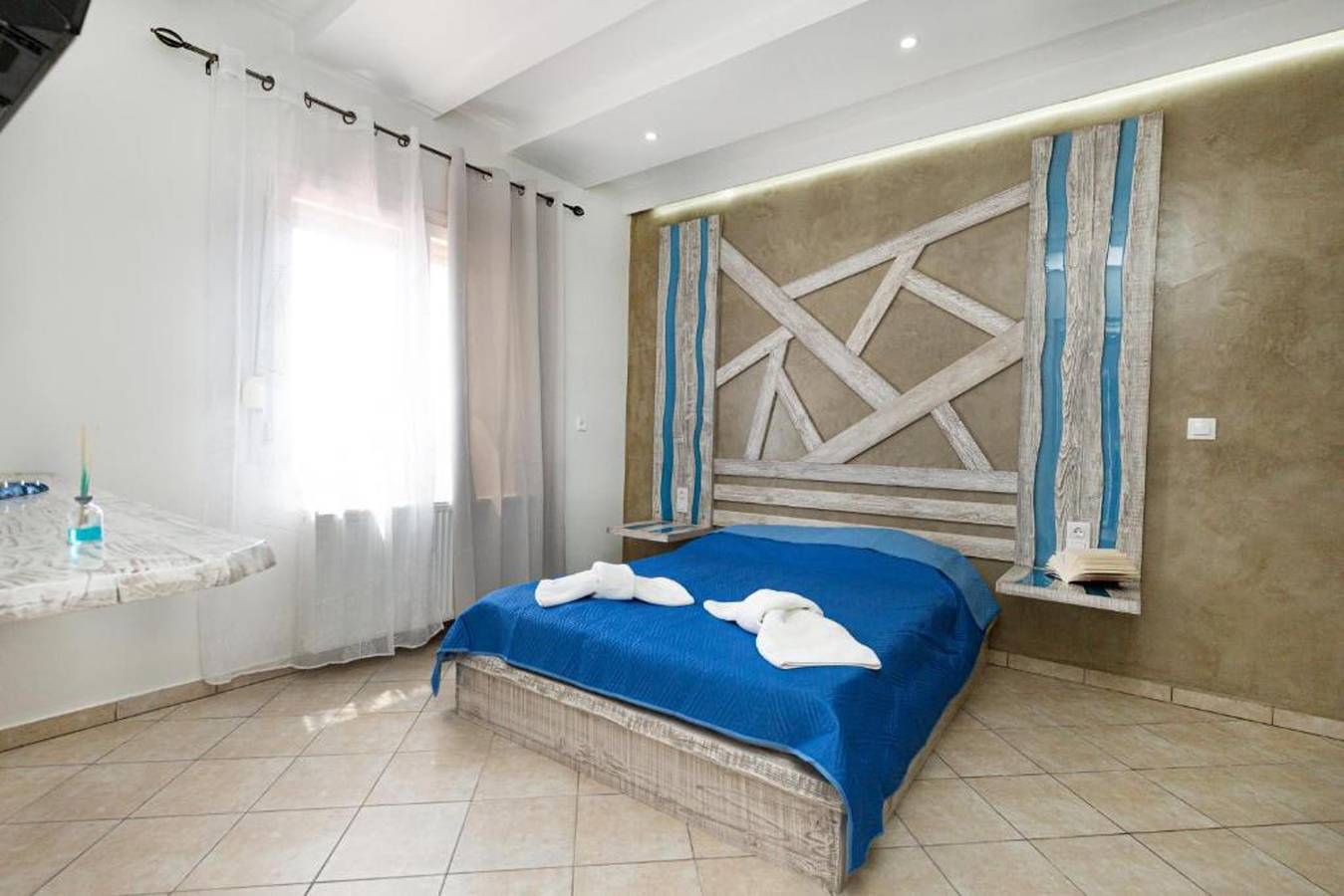 Ganze Wohnung, Ferienwohnung für 4 Personen mit Garten in Potos, Thassos