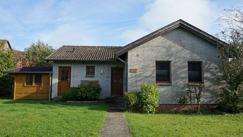 Ferienhaus für 4 Personen, mit Garten in Garding