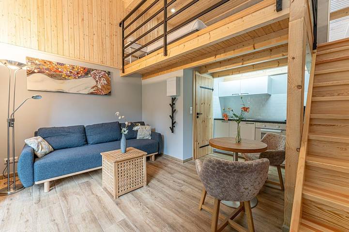 Bungalow für 4 Personen, mit Terrasse und Sauna
