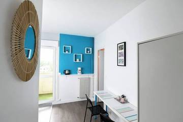 Gîte pour 2 personnes, avec balcon à Villeneuve-la-Garenne